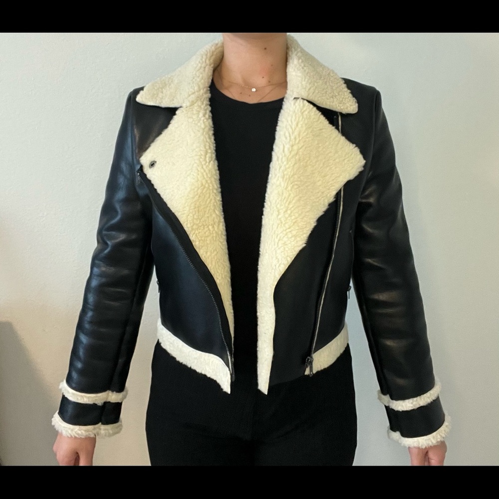 Central Park West Moto jacket.